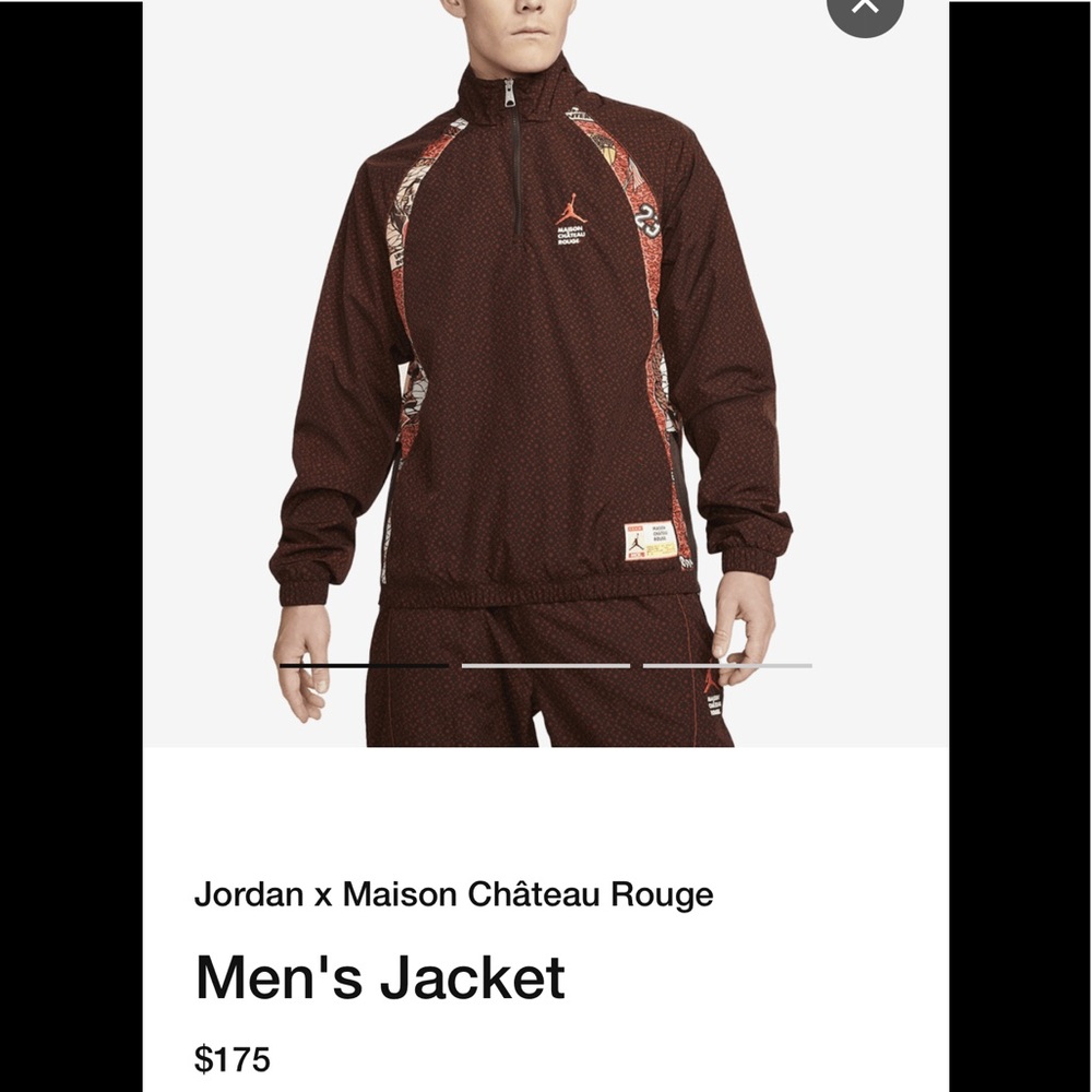 Jordan x Maison Château Rouge Mens Jacket (L)